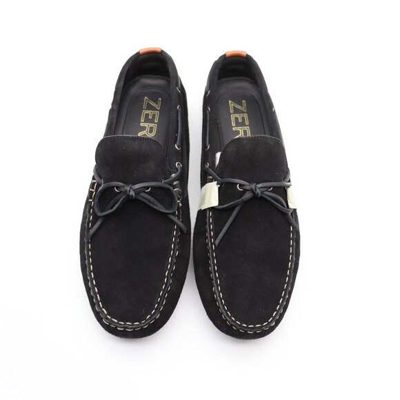 NWB Cole Haan Zerogrand Men\'s Size 11.5 M Loafers Black Suede Driving Slip On main image 4